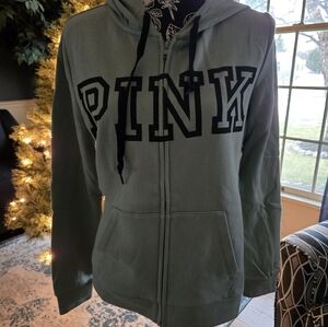 Nwt VS Pink Full Zip Hoodie